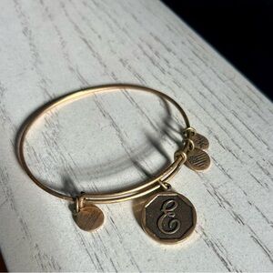Alex and Ani Gold Charm Bracelet
